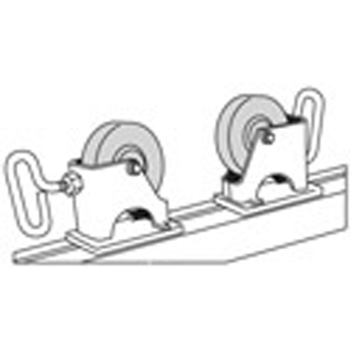 Support Adjust-A-Rolls, Capacit&eacute; de chargement 1000 lb, Capacit&eacute; max. de tuyau 36" The Estey Group