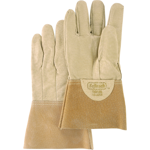 Gants de soudage Softouch, Cuir de porc, Taille Moyen The Estey Group