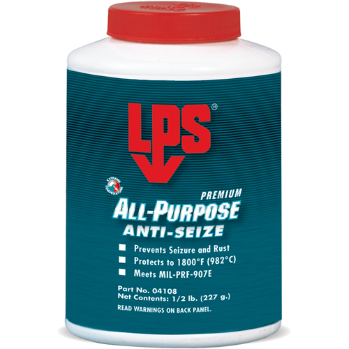 Antigrippant tout usage, 1/2 lb, Bouteille, 1800°F (982°C) Temp max. The Estey Group