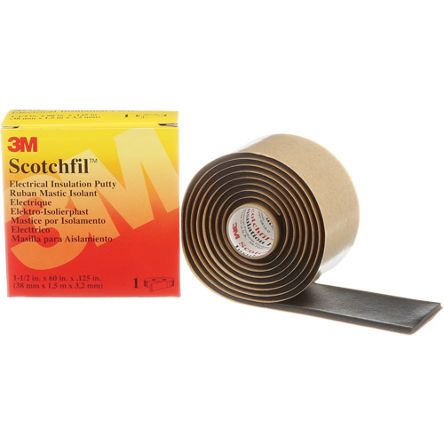 Mastic isolant Scotchfil, Rouleau, Noir The Estey Group