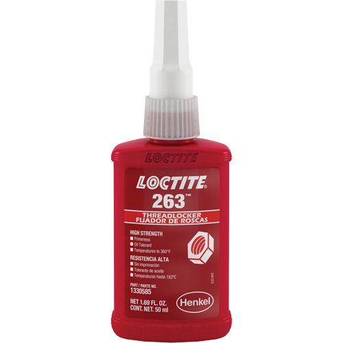Compos&eacute; de blocage 263 s&eacute;chage rapide, Rouge, &eacute;lev&eacute;, 50 ml, Bouteille The Estey Group