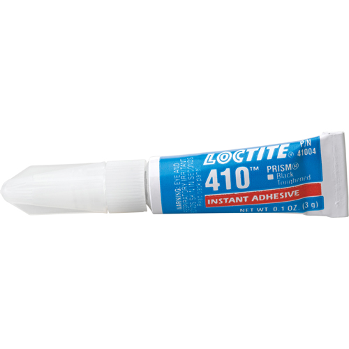 Adh&eacute;sif instantan&eacute; 410, Noir, Tube, 3 g The Estey Group