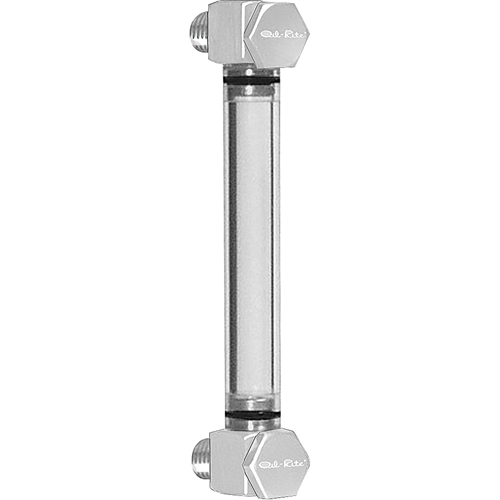 Indicateur de niveau &agrave; liquide en Rond Nylon, Filet&eacute;, 6" lo, 205°F (96,11° C) The Estey Group