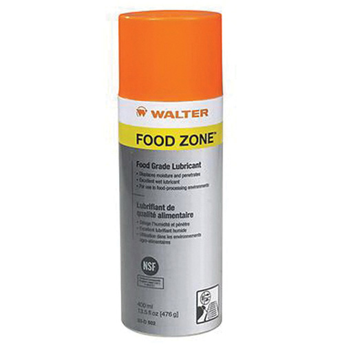 Lubrifiant alimentaire tout usage FOOD ZONE, Canette a&eacute;rosol The Estey Group