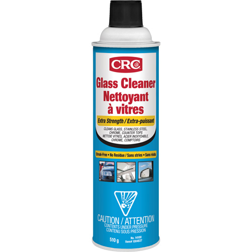 CRC&reg; Glass Cleaner, 510 g, Aerosol Can The Estey Group