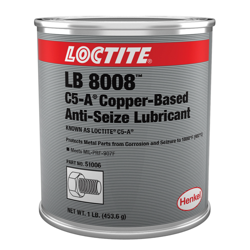 Loctite&reg; C5-A Copper Anti-Seize, 1 lbs., Can, 1800°F (982°C) Max Temp. The Estey Group