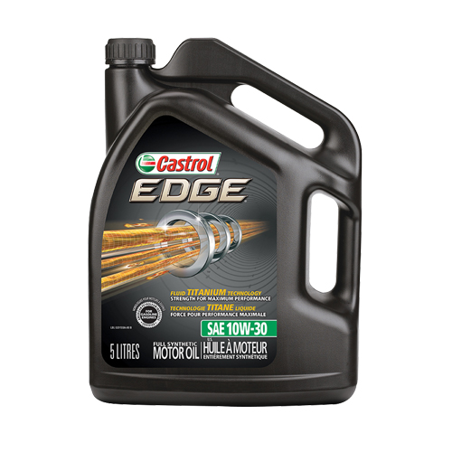 Huile &agrave; moteur 10W30 FTT EDGE, 5 L, Cruche The Estey Group