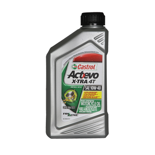 Huile pour moteur de moto 10W40 4T ACTEVO, 946 ml, Bouteille The Estey Group