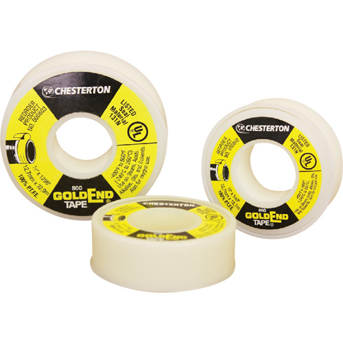Scellant en PTFE GoldEnd, Ruban, 1/2" x 540", -240° C - 260° C/-400° F - 500° F The Estey Group
