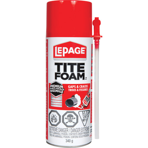 Titefoam Gaps & Cracks Insulating Foam Sealant, Aerosol Can, White The Estey Group