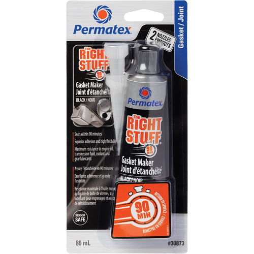 The Right Stuff&reg; 90 Minute Gasket Maker, Tube, Black The Estey Group