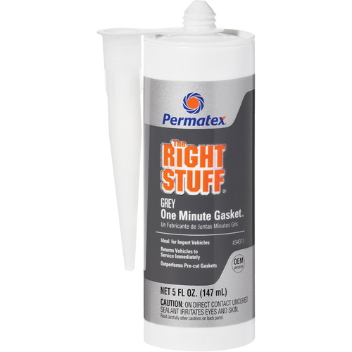 The Right Stuff&reg; Instant Gasket Maker, Cartridge, Grey The Estey Group