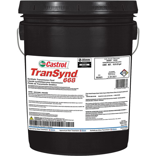 Liquide de transmission automatique enti&egrave;rement synth&eacute;tique TranSynd 668 The Estey Group