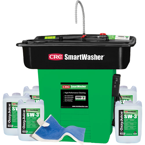 Trousse de bassin de nettoyage de pi&egrave;ces Supersink SmartWasher SW-328 The Estey Group