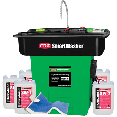Trousse de bassin de nettoyage de pi&egrave;ces Supersink SmartWasher SW-728 The Estey Group