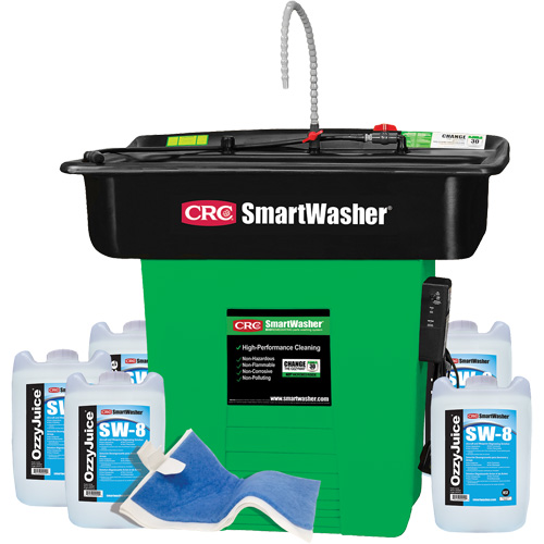 Trousse de bassin de nettoyage de pi&egrave;ces Supersink SmartWasher SW-828 The Estey Group