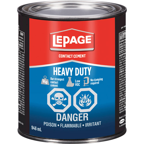 Adh&eacute;sif de contact puissant, Canette, 946 ml, Ambr&eacute;e The Estey Group