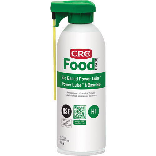 Lubrifiant polyvalent Power Lube biosourc&eacute; FoodGrade avec c&eacute;ramique, Canette a&eacute;rosol The Estey Group