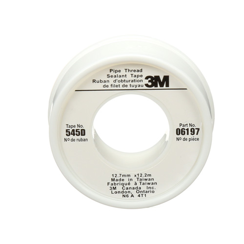 Ruban scellant &agrave; joints Scotch, 480" lo x 1/2" la, Blanc The Estey Group