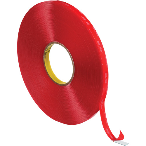 Ruban VHB, 33 m (108') lo x 12 mm (1/2") la, 40 mils, Acrylique The Estey Group