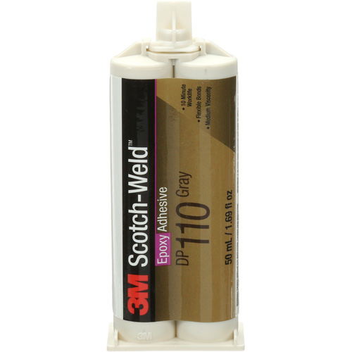 Adh&eacute;sif Scotch-Weld, 1,64 liq. oz., Cartouche, Deux composants, Gris The Estey Group