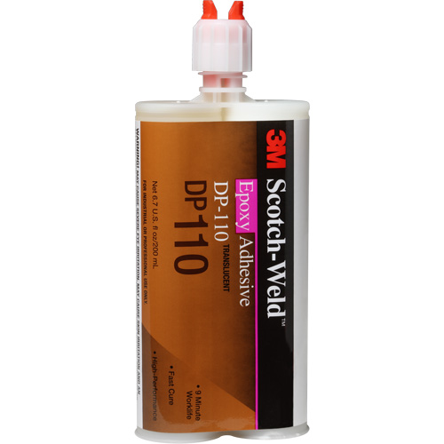 Scotch-Weld Adhesive, 200 ml, Cartridge, Two-Part, Translucent The Estey Group