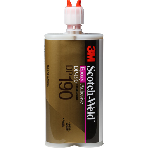 Adh&eacute;sif Scotch-Weld, 200 ml, Cartouche, Deux composants, Translucide The Estey Group