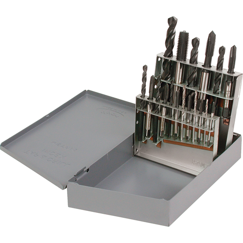 Blue Wizard Tap & Drill Set, 18 Pieces The Estey Group