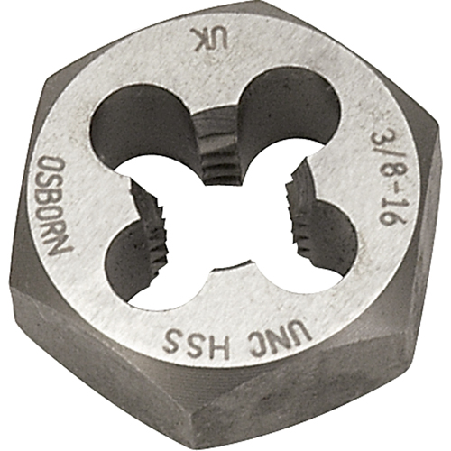 &eacute;crou-fili&egrave;re hexagonal, dia. 7/10", Filet de 1/4"-28, Acier rapide The Estey Group