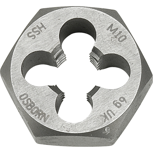 &eacute;crou-fili&egrave;re hexagonal, dia. 1,67", Filet de 7/8"-9, Acier rapide The Estey Group