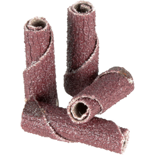 Cartridge Roll 241D, 80 Grit, 1/4" Dia., Aluminum Oxide, 1" L, 1/8" Arbor The Estey Group
