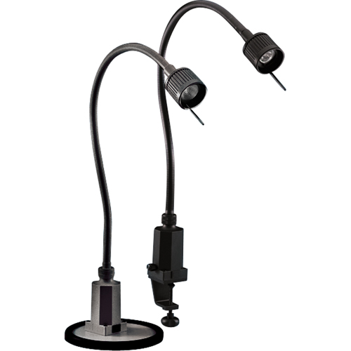 Sunnex Task Lights - 20-Watt Halogen Series, 20 W, Halogen, 27" Neck, Black The Estey Group