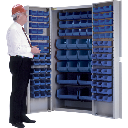 Deep-Door Combination Cabinet, 38" W x 24" D x 72" H, 36 Shelves The Estey Group