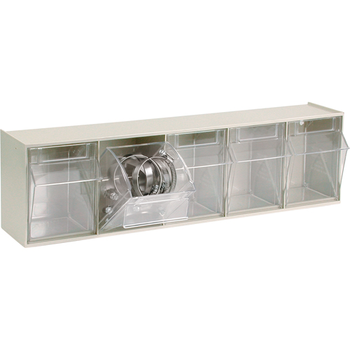 Syst&egrave;me de casiers modulaires Tip-Out, 23-5/8" la x 5-1/4" p x 6-1/2" h, 5 tiroirs The Estey Group