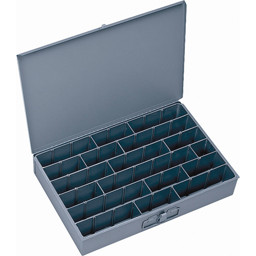 Compartment Scoop Boxes, 12" W x 18" D x 3" H, 17 Compartments The Estey Group