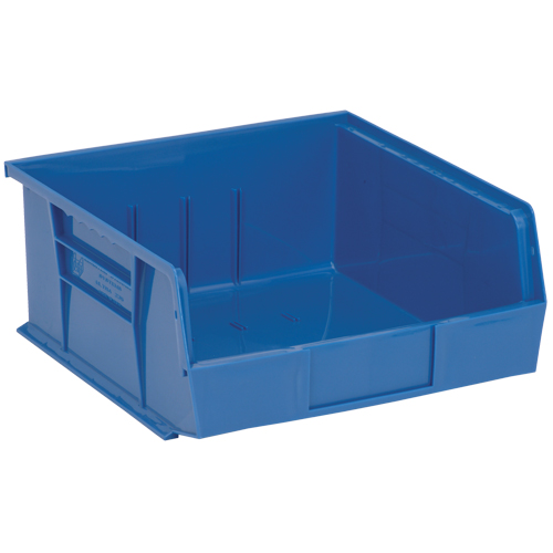 Bacs ultra empilable & suspendable, 11" la, 5" h x 10-7/8" p, Bleu The Estey Group