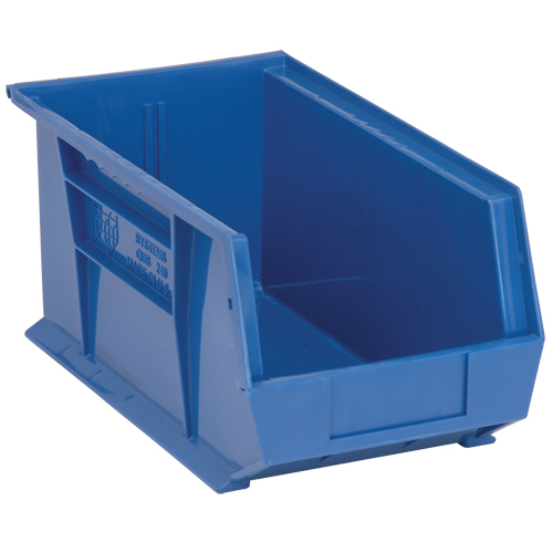Ultra Stack & Hang Bin, 8-1/4" W x 7" H x 14-3/4" D, Blue The Estey Group