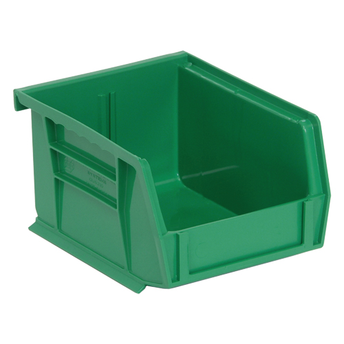 Bacs ultra empilable & suspendable, 4-1/8" la, 3" h x 5-3/8" p, Vert The Estey Group