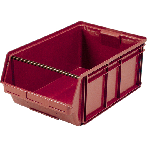 Giant Stacking Containers, 18.375" W x 29" D x 11.875" H, Red The Estey Group