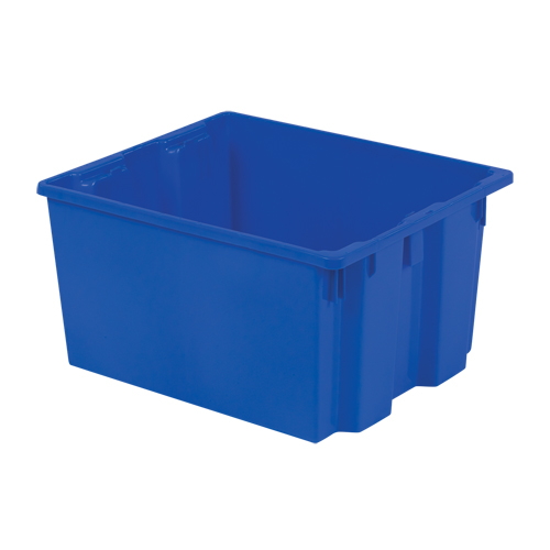 Polylewton Stack-N-Nest&reg; Containers, 13" x 24" x 20", Blue The Estey Group