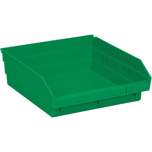 Bacs pour tablette, 11-1/8" la x 4" H x 11-5/8" p, Vert, Capacit&eacute; 30 lb The Estey Group