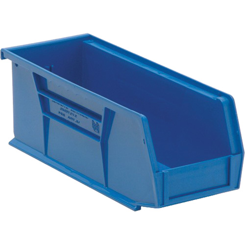 Ultra Stack & Hang Bin, 4-1/8" W x 4" H x 10-7/8" D, Blue The Estey Group