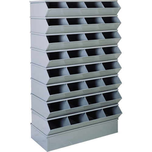 Pre-Engineered Sectional Systems, 5000 lbs. Cap., 37" W x 20" D x 63" H, Blue The Estey Group