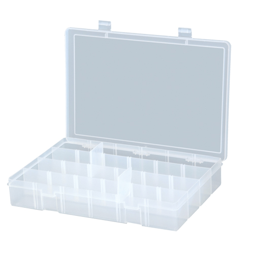 Compact Compartment Cases, 13.125" W x 2.3125" D x 9" H, 24 Compartments The Estey Group