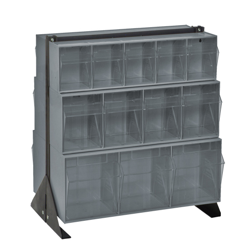 Support pour bacs basculants, 23-5/8" la x 16" p x 28" h, 24 tiroirs The Estey Group
