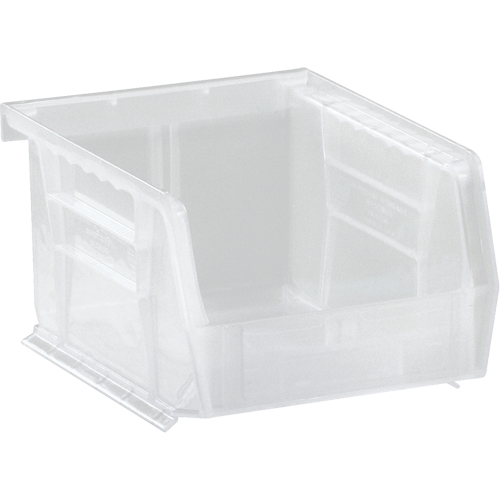 Bac transparent ultra empilable & suspendable, 4-1/8" la, 3" h x 5-3/8" p, Transparent The Estey Group