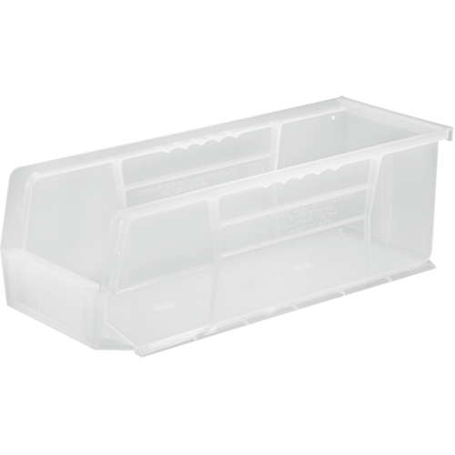 Clear-View Ultra Stack & Hang Bin, 5-1/2" W x 5" H x 14-3/4" D, Clear The Estey Group