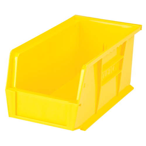 Bac empilable & &agrave; suspendre, 5-1/2" la, 5" h x 10-7/8" p, Jaune The Estey Group