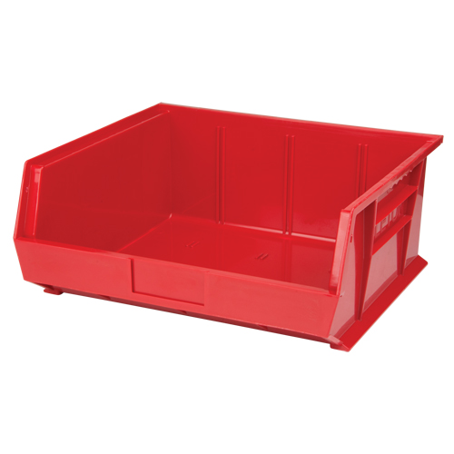 Stack & Hang Bin, 16-1/2" W x 7" H x 14-3/4" D, Red The Estey Group