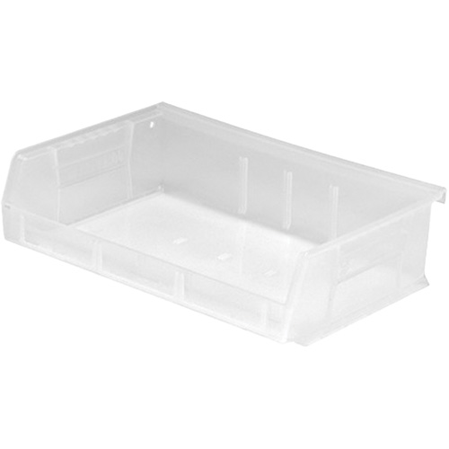Bacs ultra empilable & suspendable, 7-3/8" la, 3" h x 11" p, Transparent The Estey Group